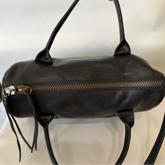 Madewell Prague Black Leather Satchel Bag - Picture 5 of 13